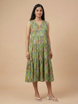 Pastel Pure Maternity And Nursing Dress - S Maternity Casual Dress