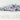 Pastel Purple Swirl Snow Frosted & Ornament Fillers Bushy Christmas Centre table Garland for Christmas Décor, 2 feet - Christmas