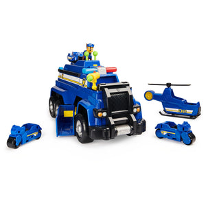 Paw Patrol Chase’s 5 - in - 1 Ultimate Police Cruiser - Toy Vehicle with Action Figure