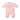 Peach 3Flower Winter Full Sleeves Jumpsuit Romper for Tiny Toddlers - 0 - 3 Months Winter Wear