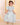 Peach And Blue Floral Print Girls Lehenga Set - KES-SC-PBG-0-6