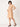 Peach Bud Shimmer Maternity Kurti Dress With Nursing - MEW-PHBDK-S
