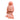 Peach Checkered Winter Cap Beanie & matching Neck Muffler 2pcs Set - Little Surprise BoxPeach Checkered Winter Cap Beanie & matching Neck Muffler 2pcs Set