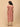 Peach Mirage Maternity and Nursing Dress ‚Äì back view showing gathered waist and flowy skirt.