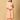 Peach Plush Maternity and Nursing Co Ord Set - MEW - SK - PPLS - S