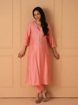 Peach Pop Maternity and Nursing Co Ord Set - S Maternity Co-ord Set