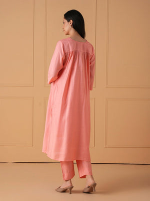 Peach Pop Maternity and Nursing Co Ord Set - S Maternity Co-ord Set