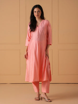 Peach Pop Maternity and Nursing Co Ord Set - S Maternity Co-ord Set