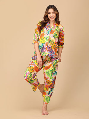Peel Good Look Maternity and Nursing Nightwear Set - NW - SK - PMPTY - S