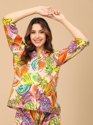 Peel Good Look Maternity and Nursing Nightwear Set - NW - SK - PMPTY - S