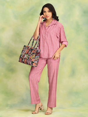 Peony Power Womens Co Ord Set - XS Women's Co ord Set