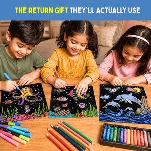 PepPlay Colour In Velvet Ocean Life | The Mom Store - Coloring Book