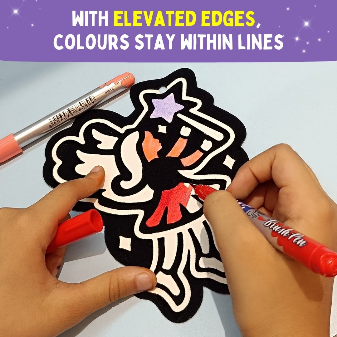 PepPlay Colour - in Velvet Unicorns and Fairies - Toys and Games