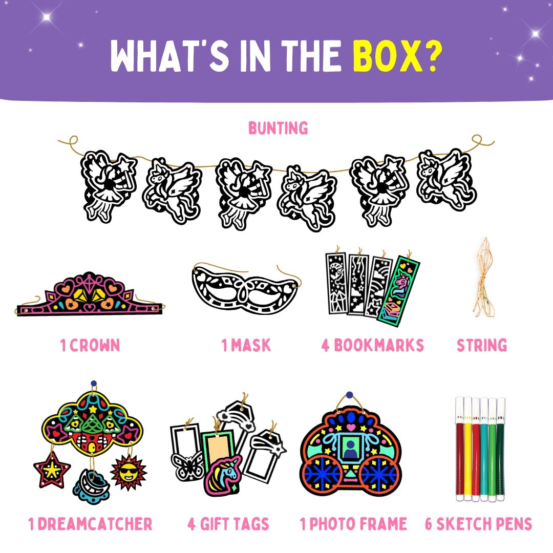 PepPlay Colour - in Velvet Unicorns and Fairies - Toys and Games