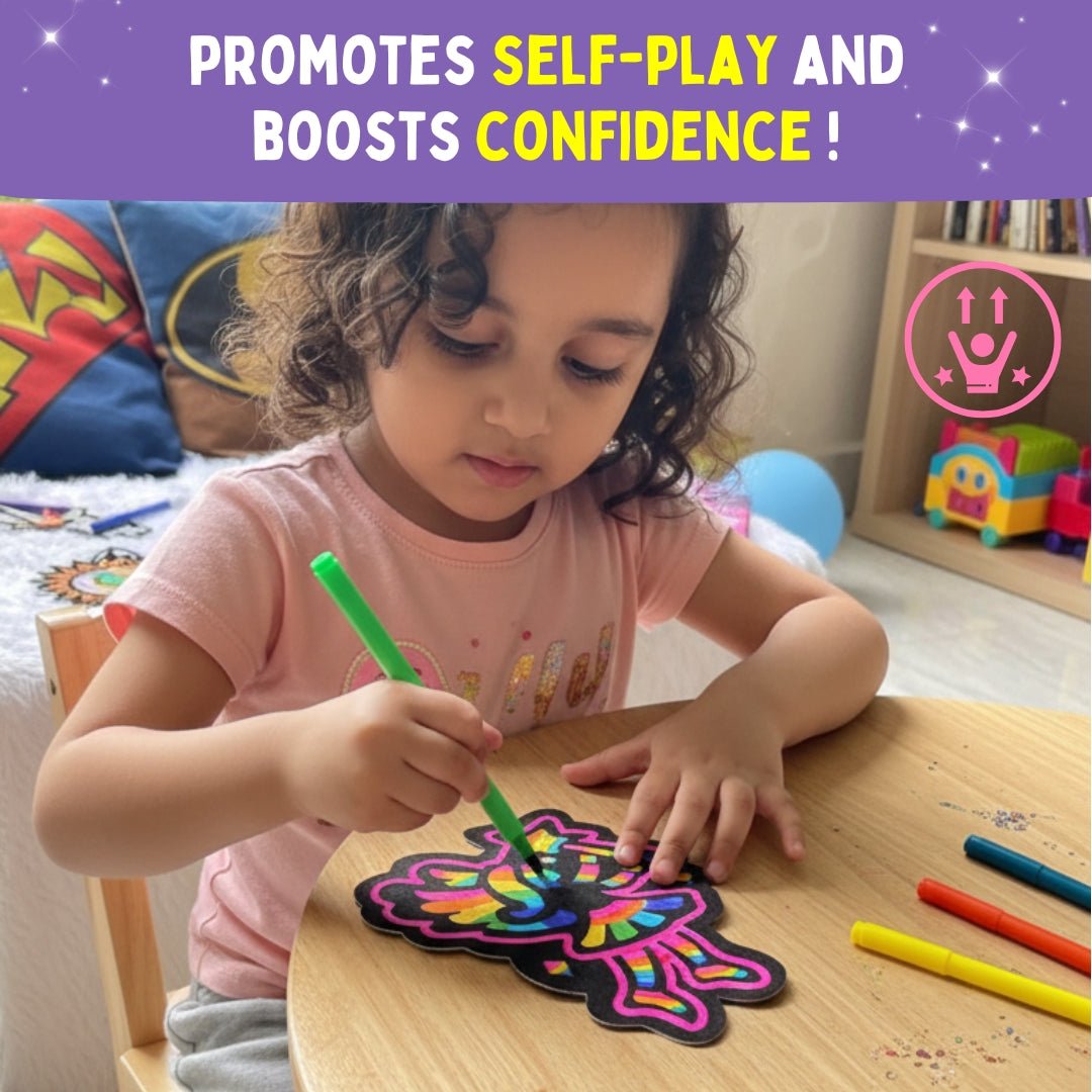 PepPlay Colour - in Velvet Unicorns and Fairies - Toys and Games