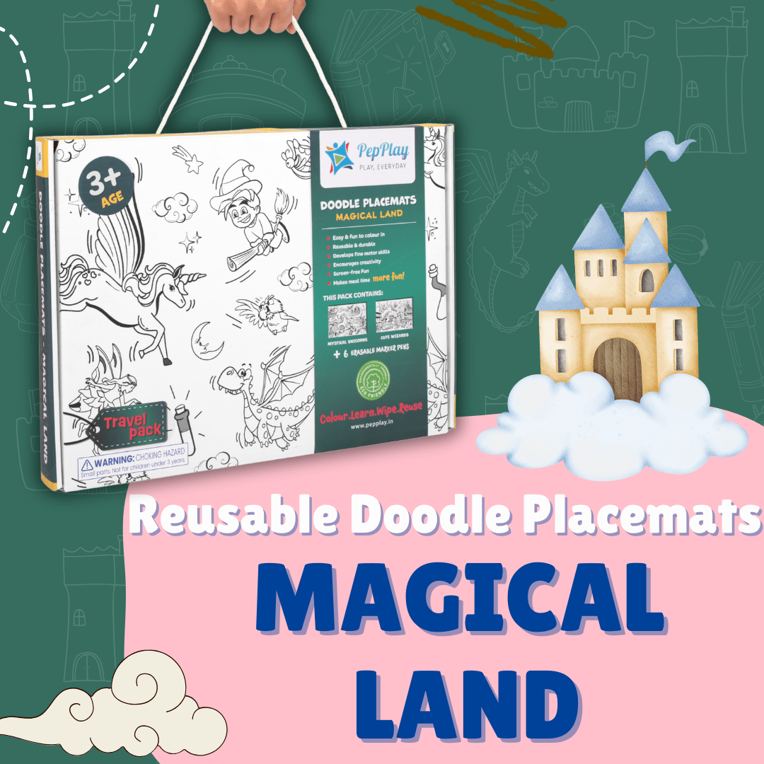 PepPlay Doodle placemats- Magical Land - PP20207