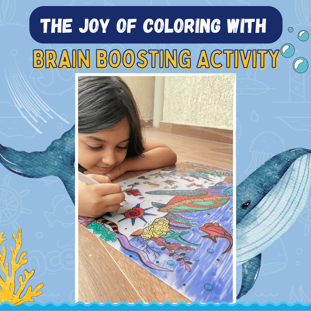 PepPlay Doodle Placemats Set - Animal Series (DIY Drawing Kit) - Coloring Set