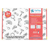 PepPlay Doodle Placemats Set– Find & Color Series (DIY Drawing Kit) - Coloring Set