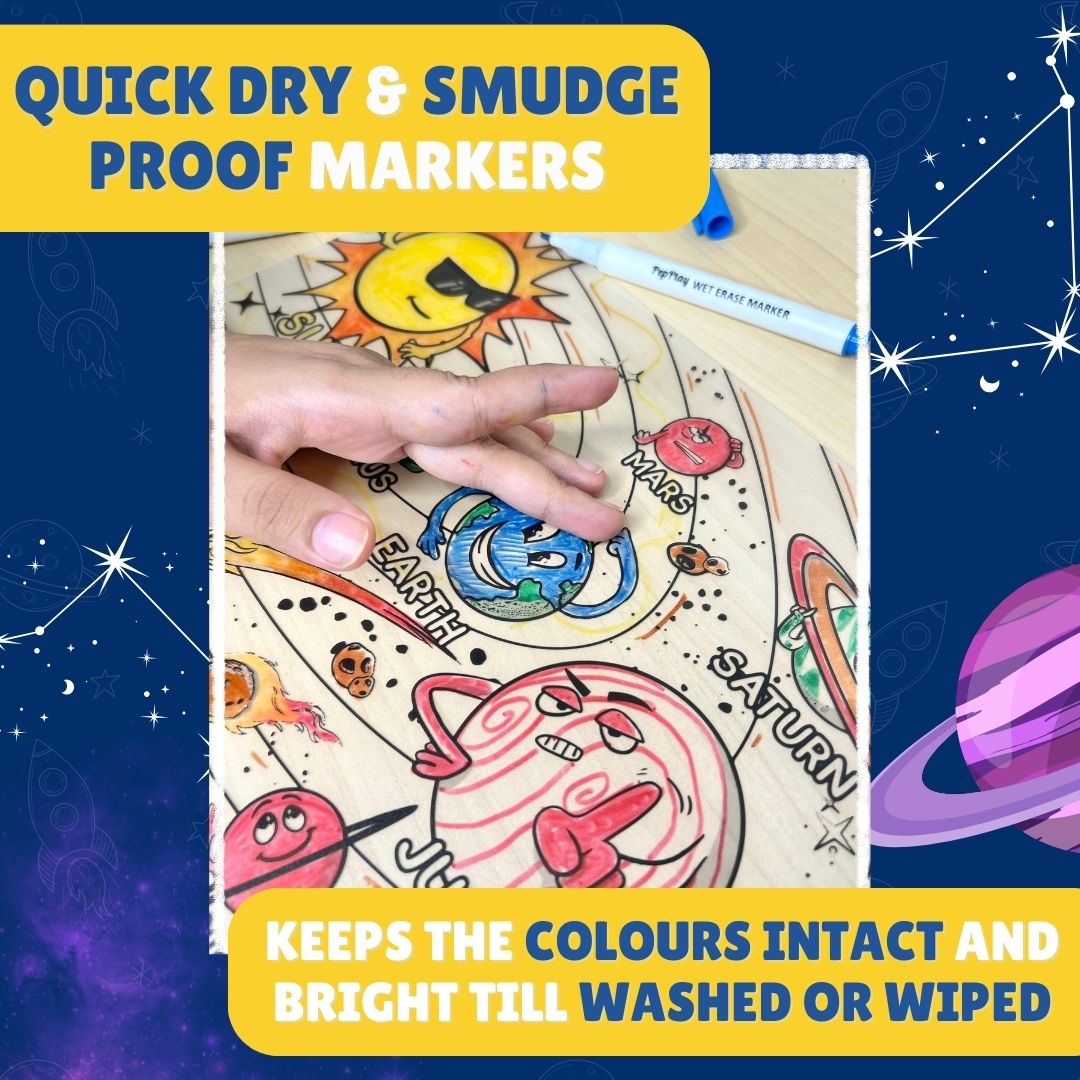PepPlay Doodle Placemats- Space Series - PP20208