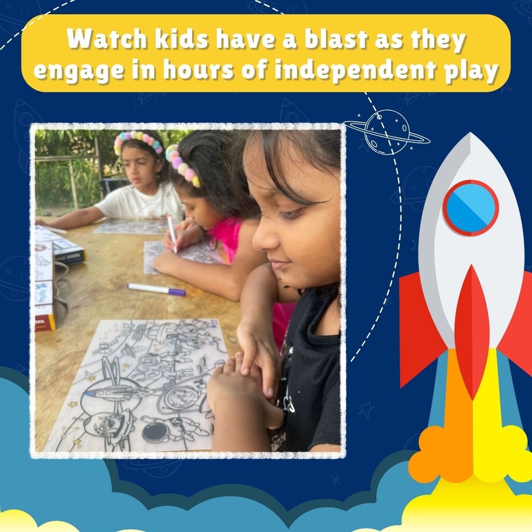 PepPlay Doodle Placemats- Space Series - PP20208