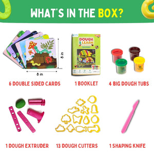 PepPlay Dough Art Kit 12 Designs Kids | The Mom Store - Play Dough Kit