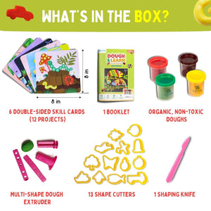 PepPlay Dough Art Kit 12 Designs Kids | The Mom Store - Play Dough Kit
