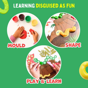 PepPlay Dough Art Kit 12 Designs Kids | The Mom Store - Play Dough Kit