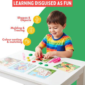 PepPlay Dough Art Kit 12 Designs Kids | The Mom Store - Play Dough Kit