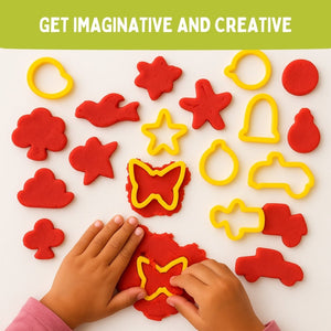 PepPlay Dough Art Kit 12 Designs Kids | The Mom Store - Play Dough Kit
