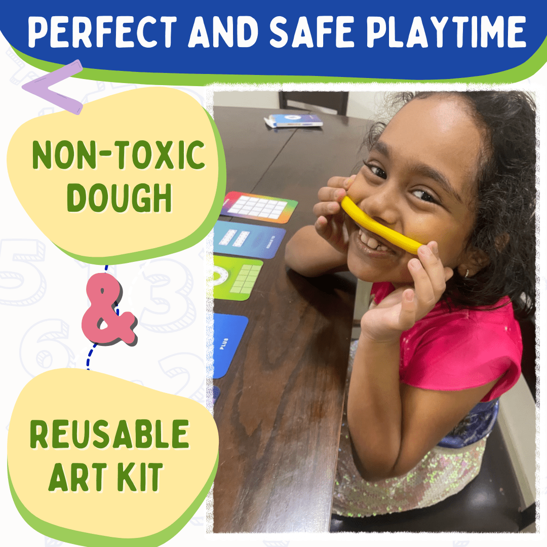 PepPlay Dough Art Kit- Numbers - PP20706