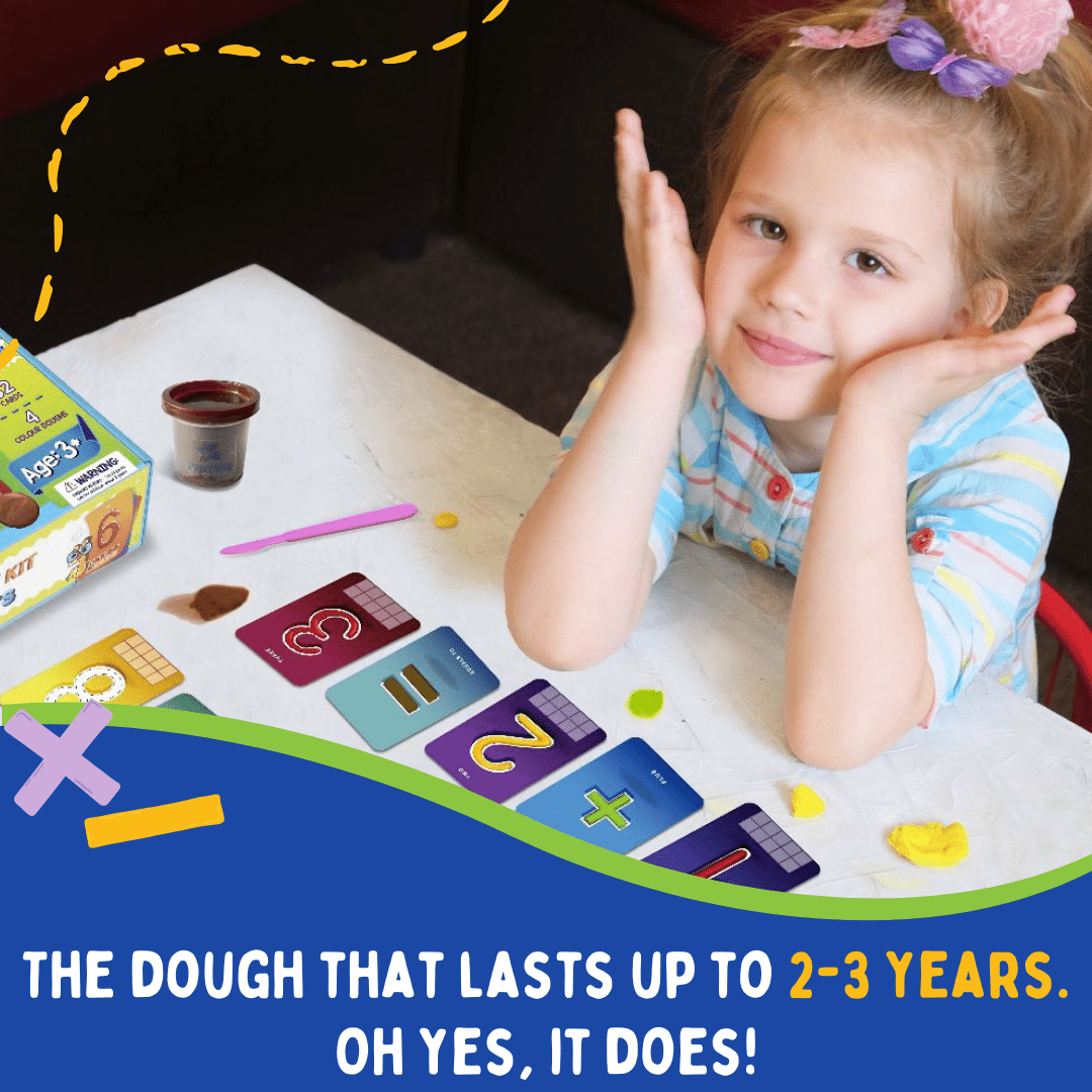 PepPlay Dough Art Kit- Numbers - PP20706