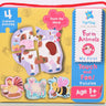 MY FIRST TOUCH & FEEL PUZZLES- FARM ANIMALS - PP20801