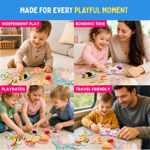 PepPlay My First Touch & Feel Puzzles - Farm Animals - Puzzles