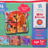 MY FIRST TOUCH & FEEL PUZZLES- WILD ANIMALS - PP20803