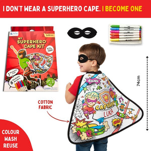 PepPlay My Superhero Cape Play Kit | The Mom Store - Art & Craft