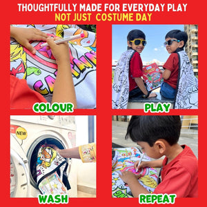 PepPlay My Superhero Cape Play Kit | The Mom Store - Art & Craft