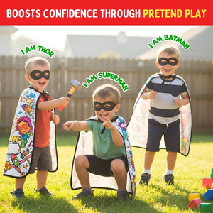PepPlay My Superhero Cape Play Kit | The Mom Store - Art & Craft