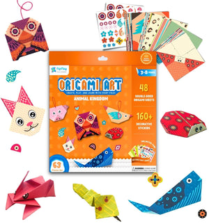PepPlay Origami Art Animal Kingdom 28 Sheets | The Mom Store - Art & Craft