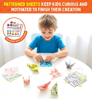 PepPlay Origami Art Animal Kingdom 28 Sheets | The Mom Store - Art & Craft