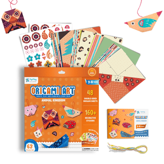 PepPlay Origami Art - Animal Kingdom Theme (28 Sheets) - PP20604