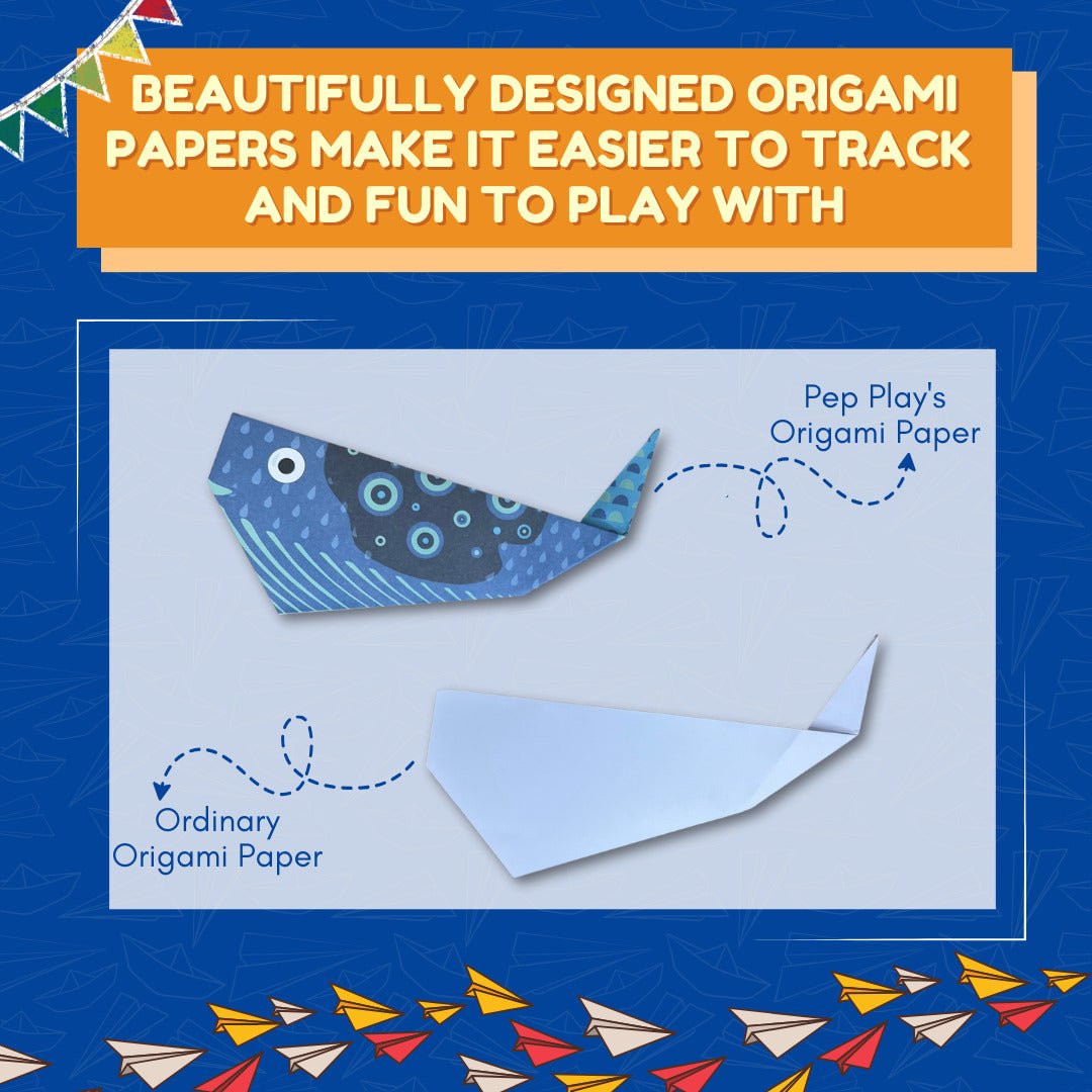 PepPlay Origami Art- Animal Kingdom Theme (28 Sheets) - PP20604