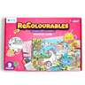 PEPPLAY RECOLOURABLES COLOUR & WIPE PLACEMATS - MAGICAL LAND - Drawing, Painting & Colouring
