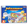 PEPPLAY RECOLOURABLES COLOUR & WIPE PLACEMATS - SPACE SAGA - Drawing, Painting & Colouring