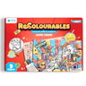 PEPPLAY RECOLOURABLES COLOUR & WIPE PLACEMATS - SUPER POWER - Drawing, Painting & Colouring