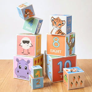 PepPlay Stacking and Nesting Cubes (Educational Brain Activity Toy) - Stacker