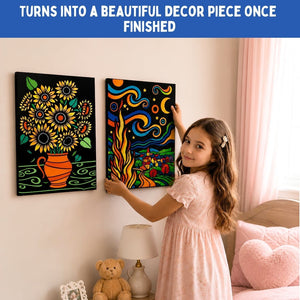 PepPlay Van Gogh Velvet Art Kit - Toys and Games