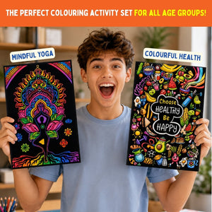PepPlay Velvet Colouring Canvas Set of 2 - Toys & Games