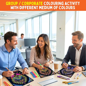 PepPlay Velvet Colouring Canvas Set of 2 - Toys & Games