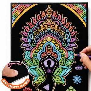 PepPlay Velvet Colouring Canvas Set of 2 - Toys & Games