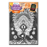 Pepplay Velvet Colouring Card Canvas - Mindful Yoga - Art & Craft